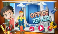 Office Repair - Builder game Screen Shot 0