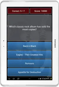 Classic Rock Quiz (Free) Screen Shot 12