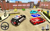 Polizei-Auto-Parkplatz 3d Free Car Spiele 2021 Screen Shot 1