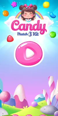 Candy Match 3: Puzzle Match game Screen Shot 0