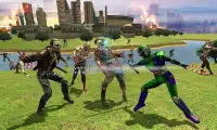 Green Super Ring Hero Crime Batalha Screen Shot 1