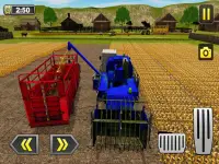実際の農場収穫機3D：トラック運転シミュレーター Screen Shot 3