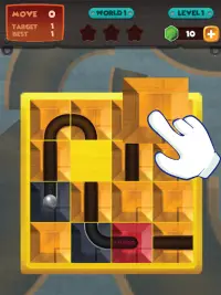unblock u ball : side way out puzzle Screen Shot 8