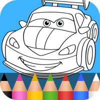 auto da colorare per bambini