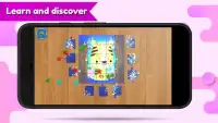 Inteligente Bambini Puzzle Giochi: Bambino puzzle Screen Shot 0