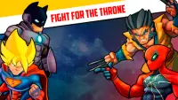 Superheroes League - Free fighting games Screen Shot 4