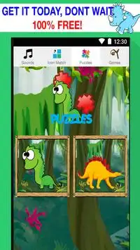 Jurassic Dino Games for Kids Screen Shot 13