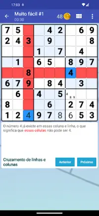 Sudoku - Quebra-cabeça Screen Shot 1