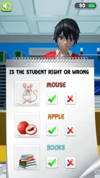 anime okul öğretmen simülatör Screen Shot 5