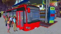 City Bus driving Simulator 3D 2018 Screen Shot 0