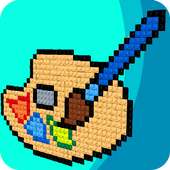 The pixel art : coloring & drawing by pixels