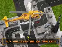 शहर हेलीकाप्टर बचाव Screen Shot 6