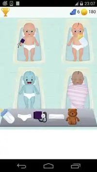 newborn care game Screen Shot 3