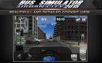 Bus Simulator 2015: เมืองเมือง Screen Shot 0