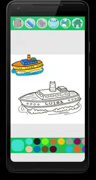 Coloring page for kids - cars- animals- fruits... Screen Shot 7