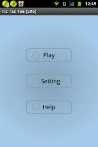 Tic Tac Toe Screen Shot 0