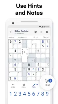 Killer Sudoku by Sudoku.com Screen Shot 6
