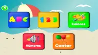 Spanish Preschool Learn - Game for kids Screen Shot 1