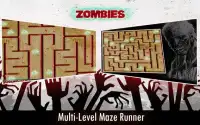 Zombie maze runner escape Screen Shot 4