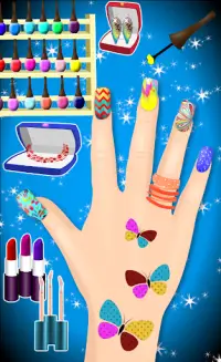 Maquiagem de princesa e salão de uñas Screen Shot 3