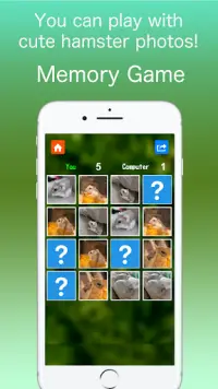 Hamster Memory Game Screen Shot 0