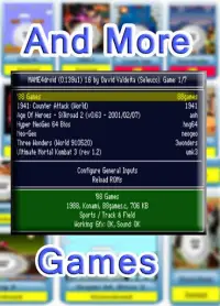 Arcade Games (King of emulator 2) Screen Shot 3
