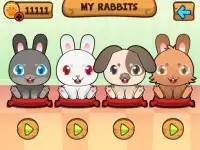My Virtual Rabbit - Cute Pet Bunny Game for Kids Screen Shot 7