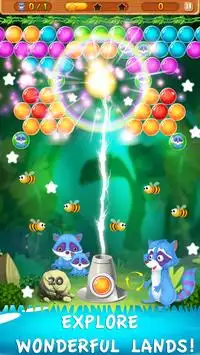 Bubble Shooter Raccoon Screen Shot 4