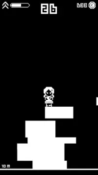 1-Bit Hero: Stress Relief Retro Pixel Jumping Game Screen Shot 2