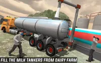 Milk Transport Big Truck Simulator 2019 Screen Shot 8