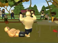 Oil Wrestling - 2 Player Screen Shot 8