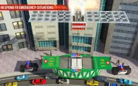 火災救助ジャイロスコープバス：都市救急車の運転手 3D Screen Shot 13