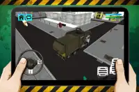 garbage truck simulator Screen Shot 0