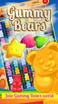 Gummy Bears Mania - crush game Screen Shot 1
