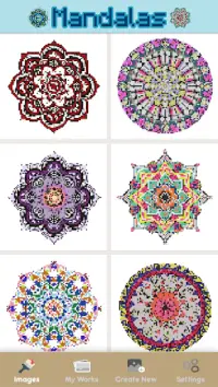 Mandalas color by number - Mandala pixel art Screen Shot 9