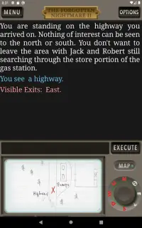 The Forgotten Nightmare 2 Text Adventure Game Screen Shot 5