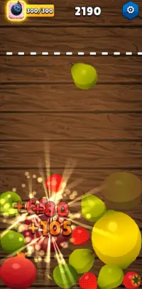 fruit puzzle - match 3 casual jeu Screen Shot 2