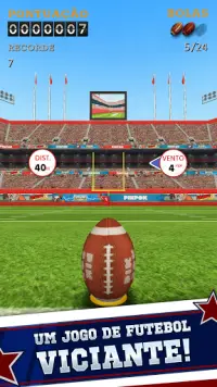 Flick Kick Field Goal Kickoff Screen Shot 0