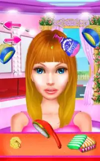 Salon rambut gadis game Screen Shot 4