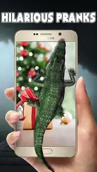 Crocodile in Phone Screen Shot 0