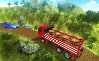 3Dトラック運転シミュレーター-実際の運転ゲーム Screen Shot 6