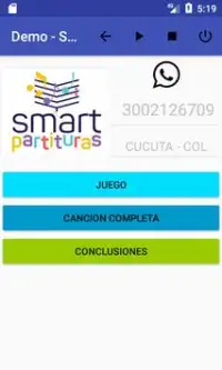 smartpartituras demo Screen Shot 0