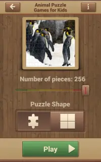 퍼즐 게임 - 동물 게임 어린이 Screen Shot 1