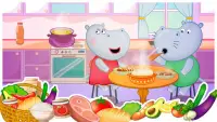 Juegos de cocina: alimenta animales divertidos Screen Shot 0