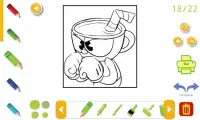 cuphead coloring book Screen Shot 7