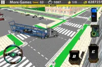 Transport trailer trak 3D Car Screen Shot 3