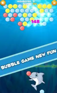 Dolphin Bubble Shooter HD Screen Shot 3