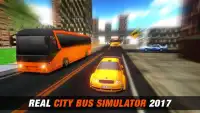 Real Traffic Coach Bus Driving Simulator 17 🚌 Screen Shot 4