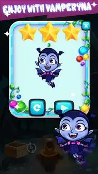 Ballerina Vampire Halloween Doll - Bubble Shootter Screen Shot 4