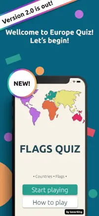 Flags and Countries of the World – Guess Quiz Screen Shot 0